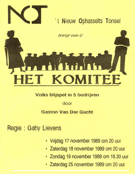 Nieuw Ophasselts Toneel - Het komitee (1989)