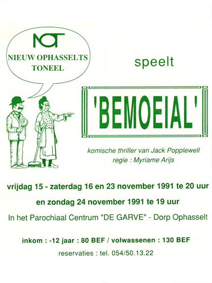 Nieuw Ophasselts Toneel - De bemoeial (1991)