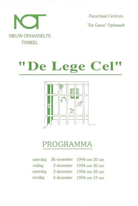 Nieuw Ophasselts Toneel - De lege cel (1994)